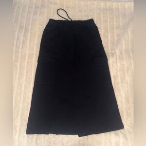 Aritzia Cargo Fleece Skirt